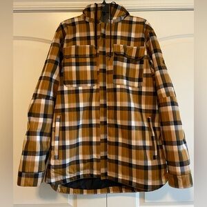 686 flannel snowboard jacket